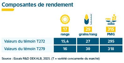 Composantes de rendement