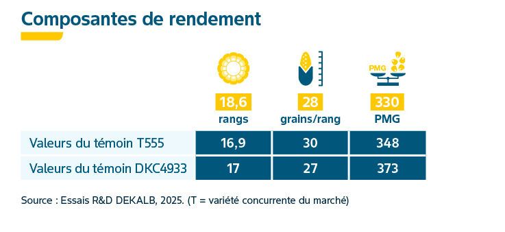Composantes de rendement