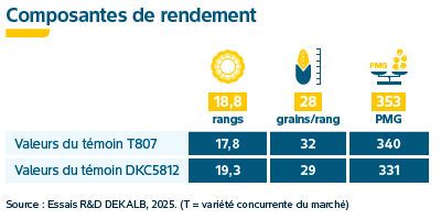 Composantes de rendement