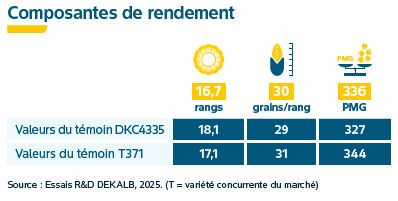 Composantes de rendement