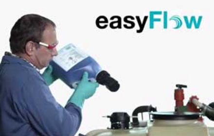 easyFlow, système pour un transfert sécurisé du bidon au pulvérisateur